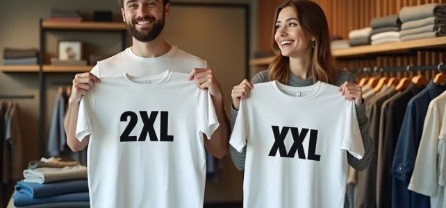 Comment comparer les tailles 2XL et XXL pour bien choisir ses vêtements Comment comparer les tailles 2XL et XXL pour bien choisir ses vêtements